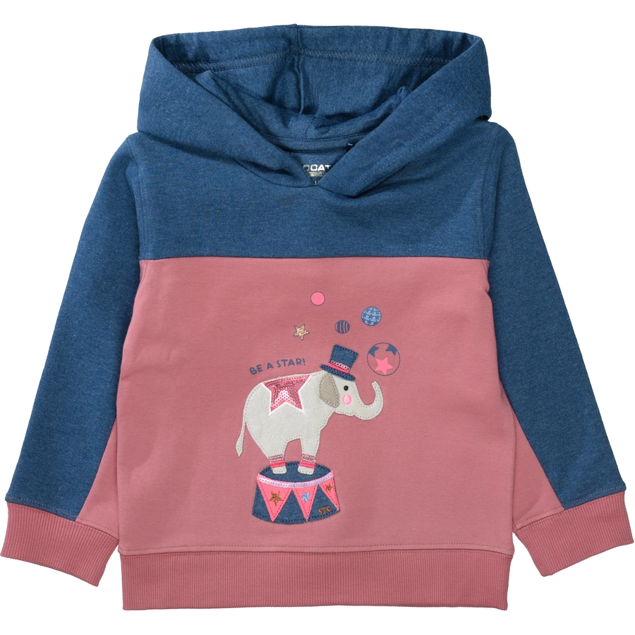 STACCATO Hoodie blau melange