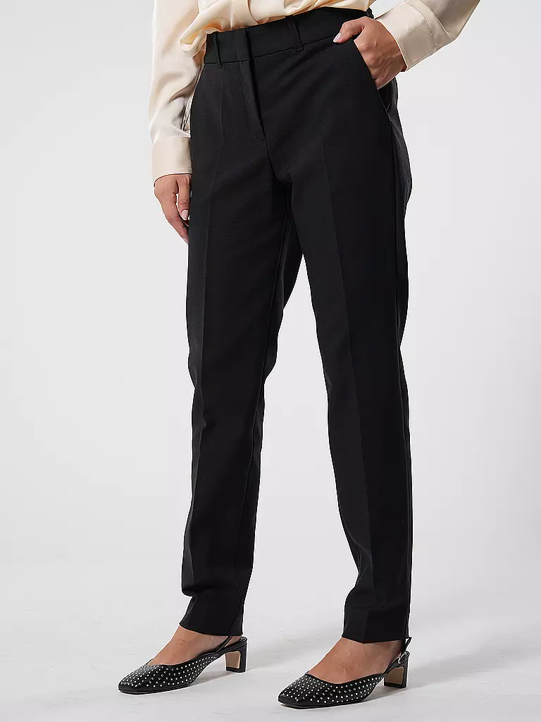 TOM TAILOR Chino Slim Fit MIA schwarz