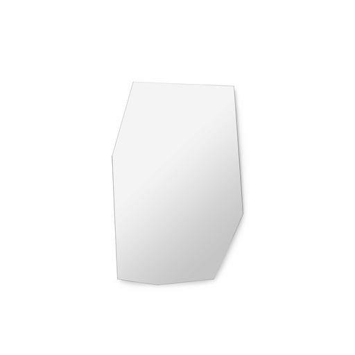 ferm LIVING Shard Spejl, Sølv, 59,5x76,4 cm