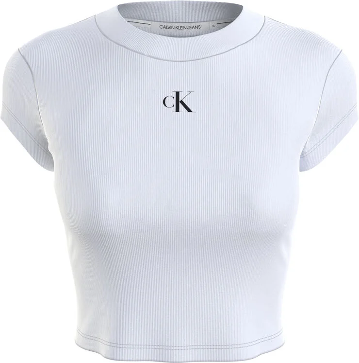 Calvin Klein CK RIB BABY TEE Yaf