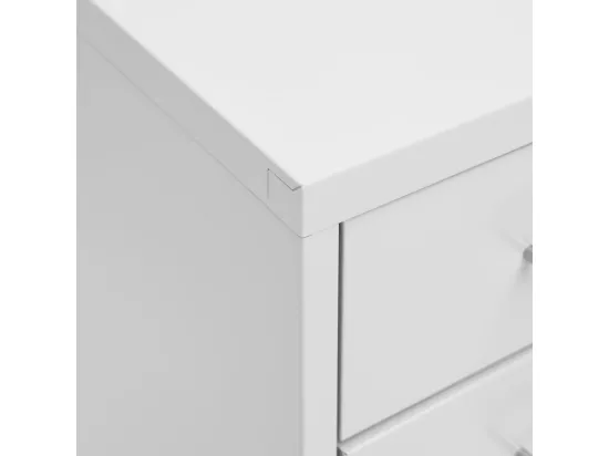 Classeur mobile Gris 28x41x109 cm Métal