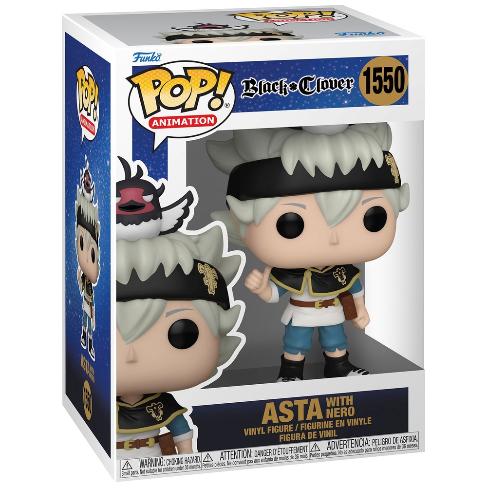 POP! Vinyl Black Clover 1550: Asta mit Nero