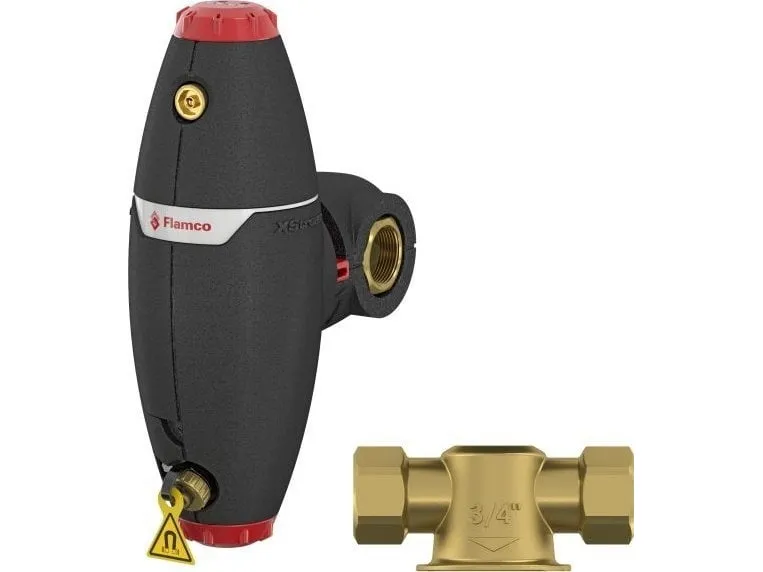Flamco udluftning & smuds G1'' - XStream udskiller Vent-CleanTilslutning (DN25) G1''F