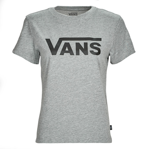 Vans - WM FLYING V CREW TEE - Gris / Noir