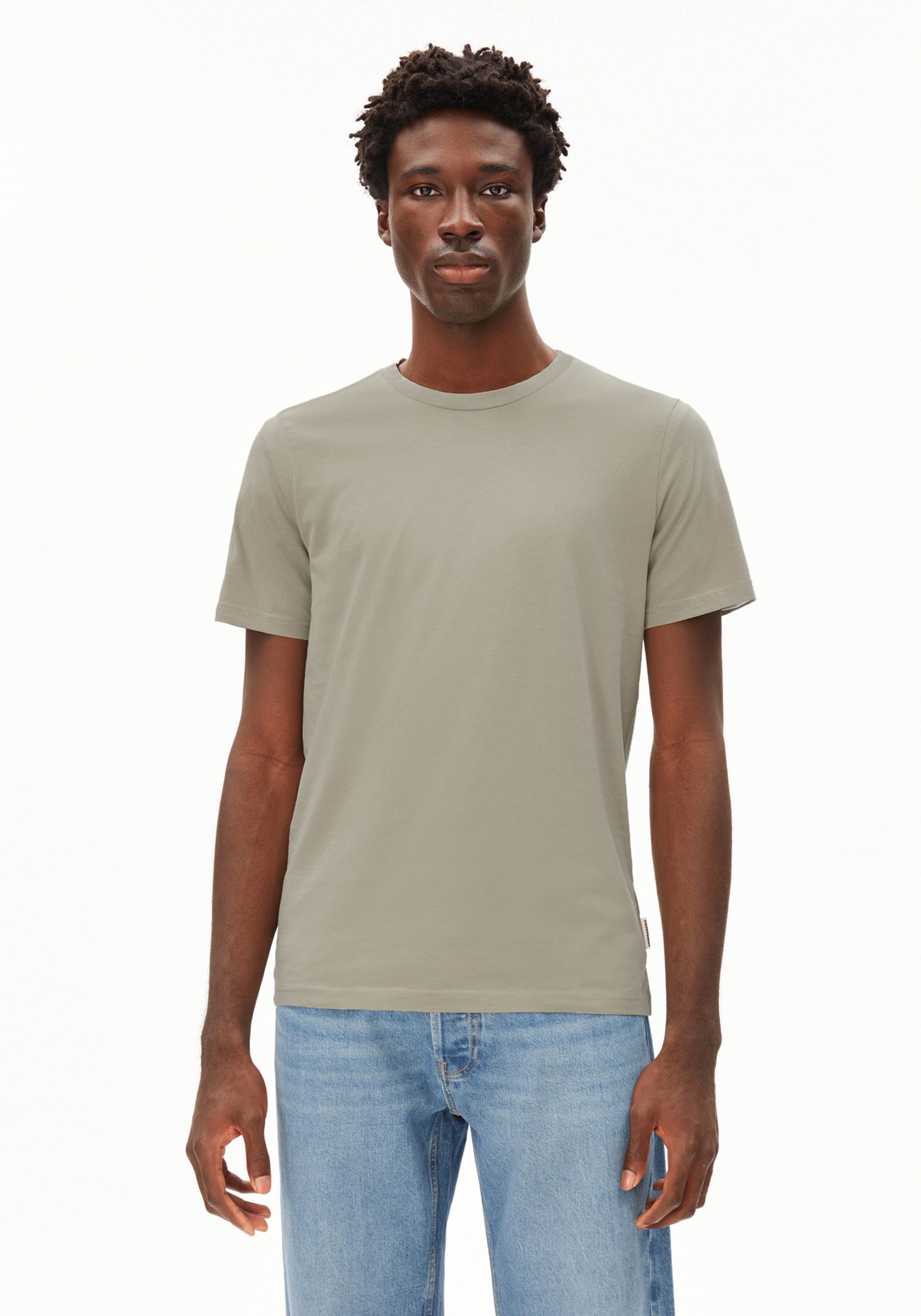 Armedangels T-Shirt Jaames Light Sage
