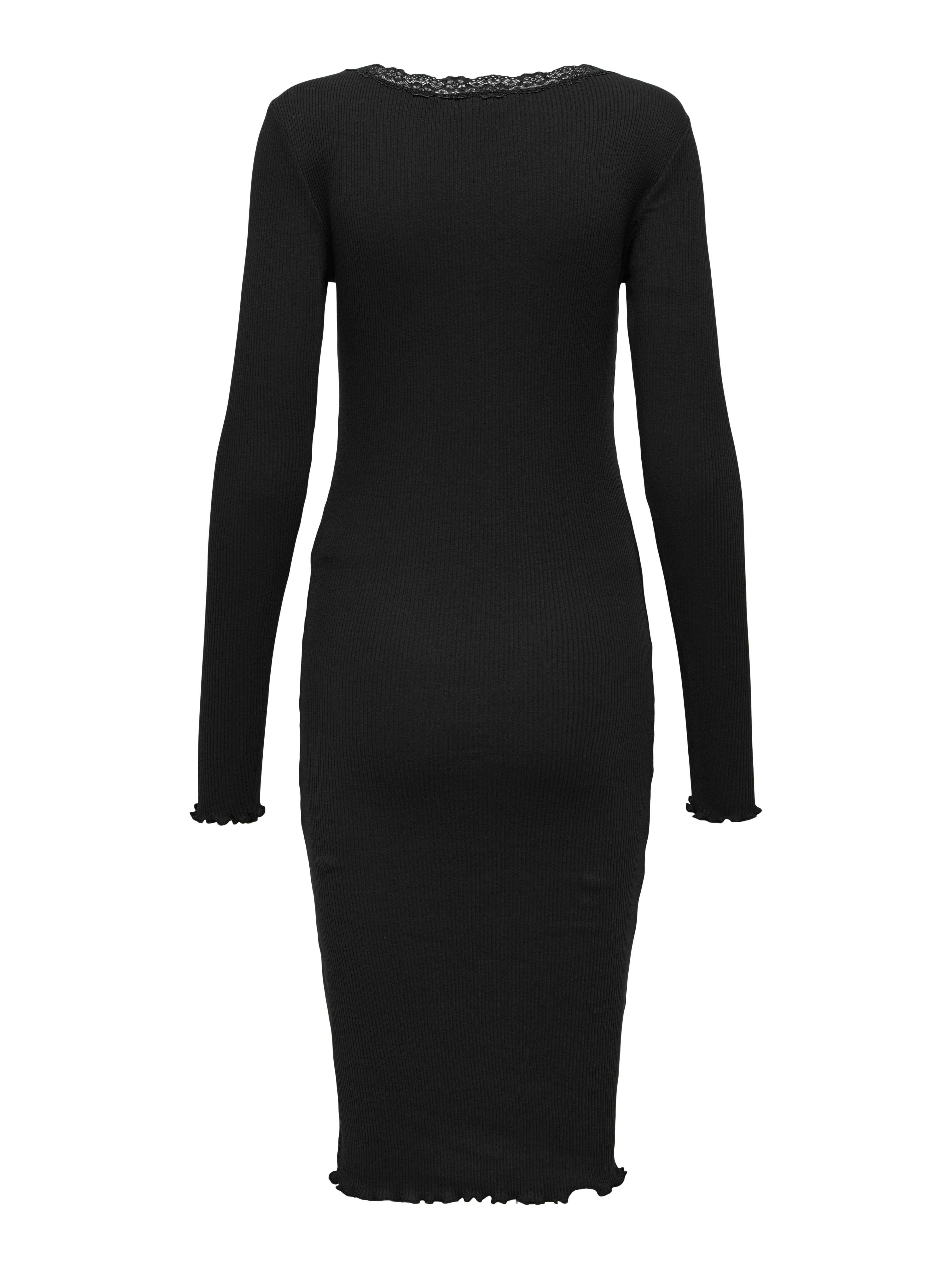 OLMXENA Midikleid Black
