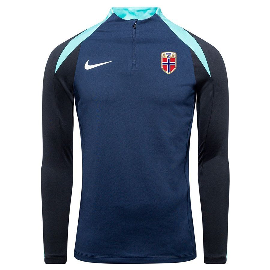 Norvège Nike Maillot d'Entraînement Strike 24 - Bleu Foncé/Noir/Turquoise/Blanc