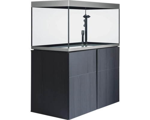 Fluval Siena 332 aquariumcombinatie met LED-verlichting, verwarming, buitenfilter en kast, 332 l, grafiet, 110 x 55 x 128 cm