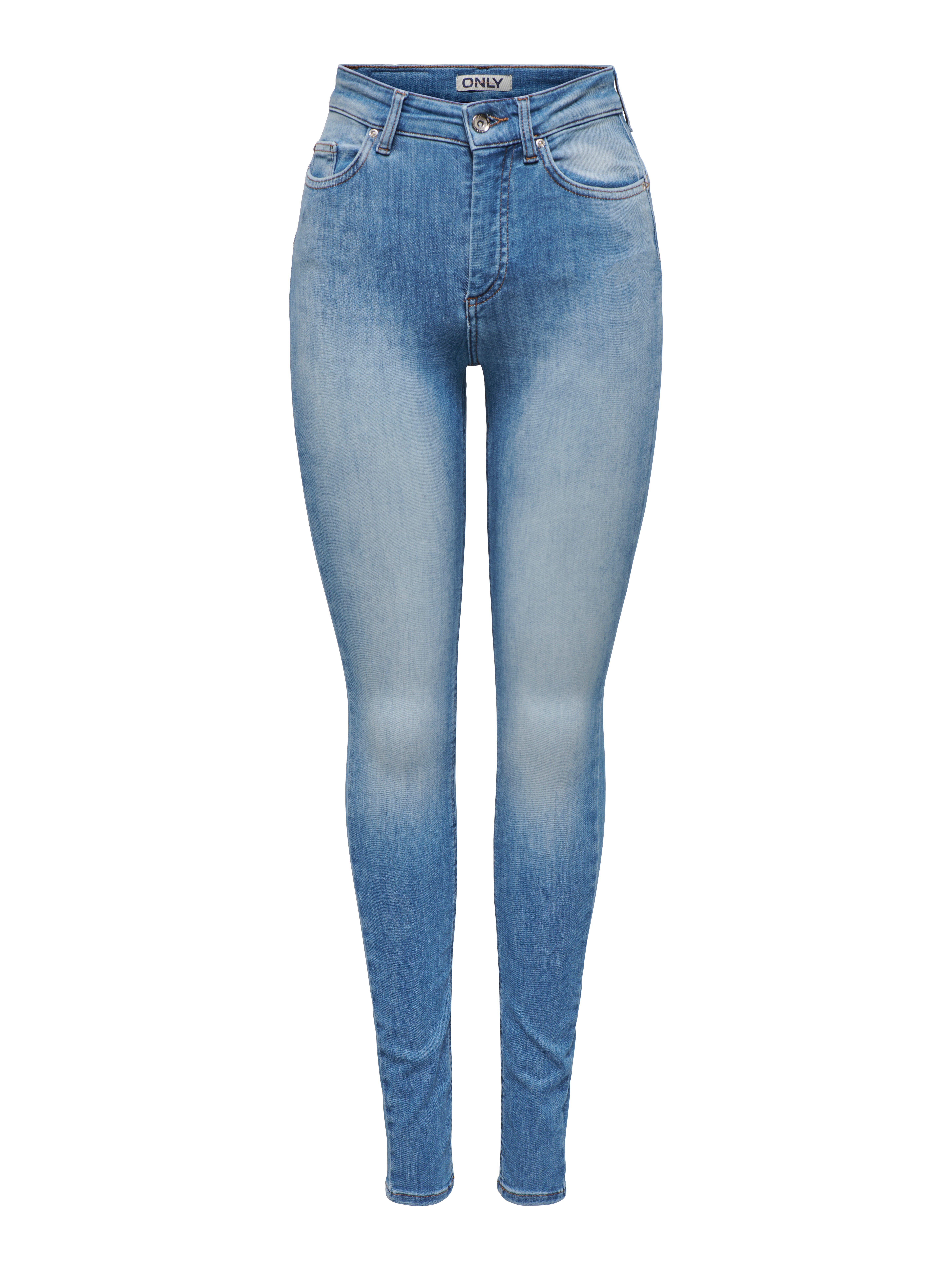 ONLBLUSH Hohe Taille Skinny Fit Jeans Light Blue Denim