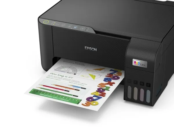 [OUTLET] - Epson EcoTank ET-2812 - Multifunktionsprinter - farve - blækprinter - kan genopfyldes - A4 (medie) - op til 10 spm (udskriver) - 100 ark - Wi-Fi - sort