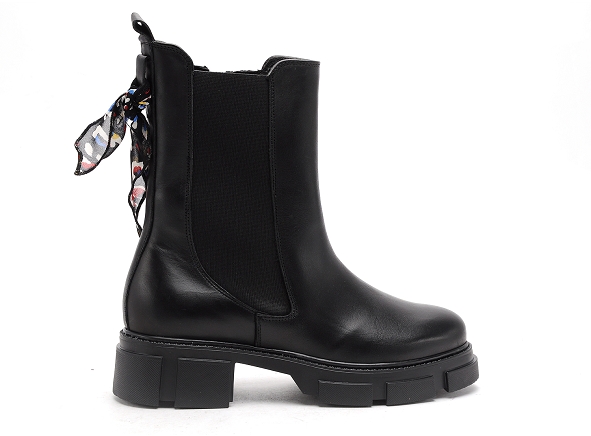 Goodstep boots bottine plates femme berry 3623 noir