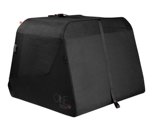 1one1 Origami Hundetransportbox, schwarz, L,