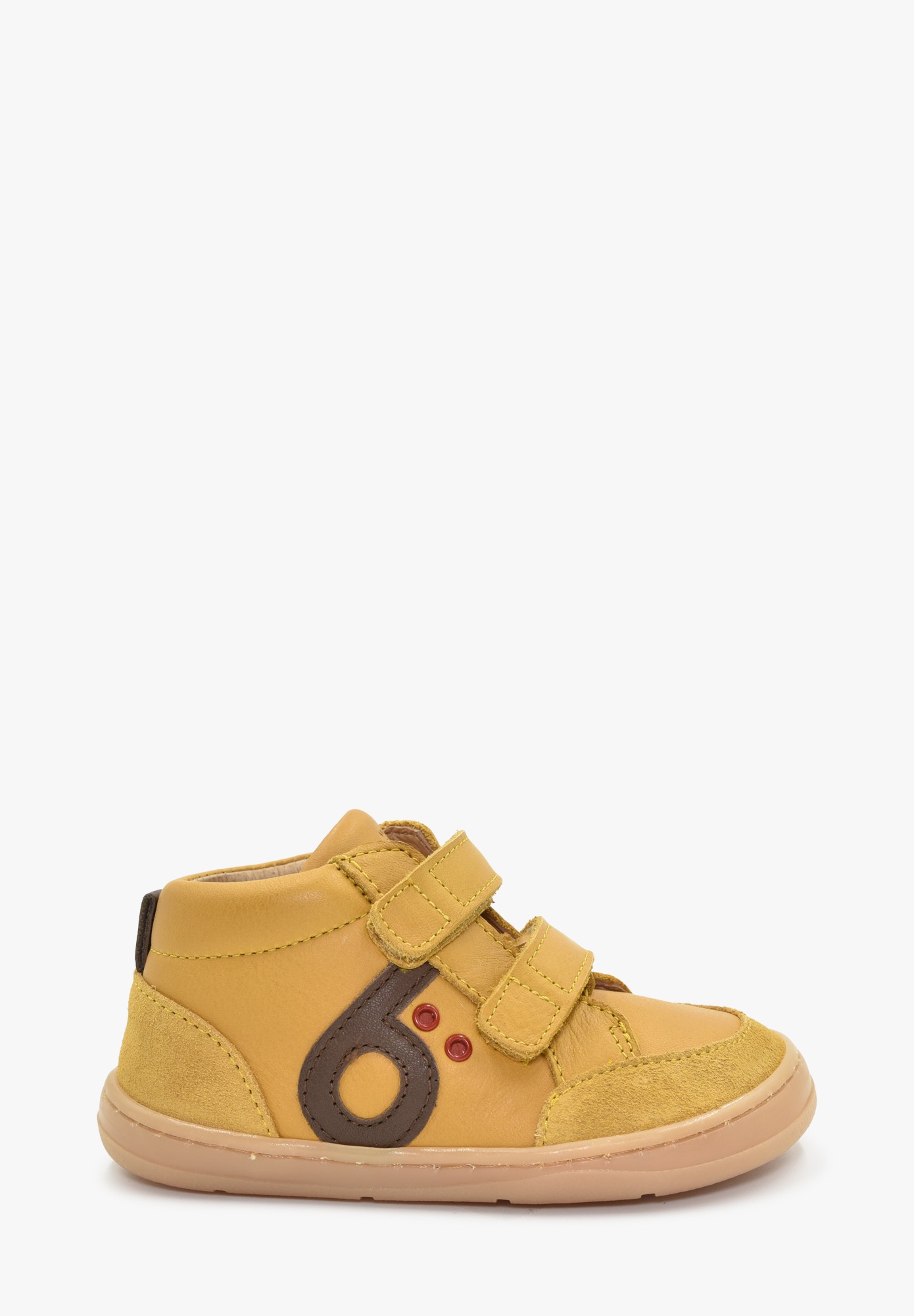 Aubépine logo Barefoot   Kleinkinder Gelb Braun