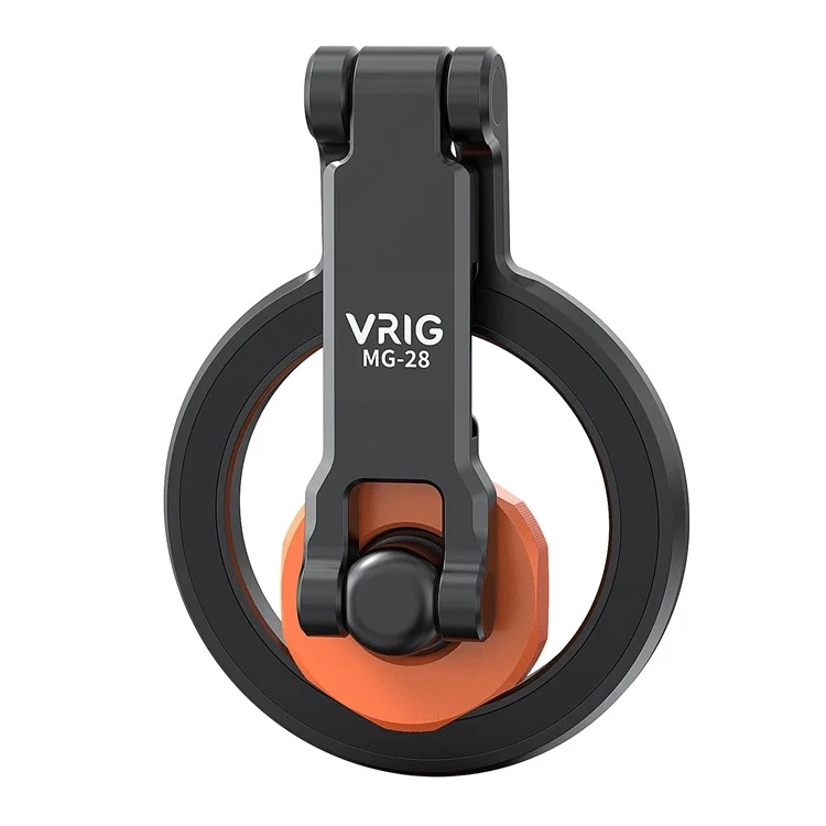 Magnetische Smartphone Halterung aus Metall mit MagSafe-Kompatibilität / Dual-Achsen Rotation - Schwarz