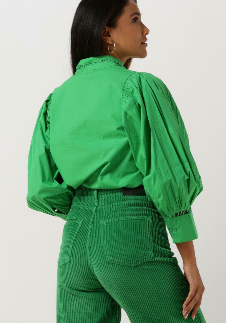 NOTRE-V groene notre-v blouse blouse nv-avalyn