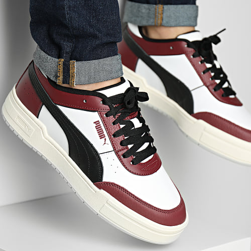 Baskets CA Pro Sport Leather 393280 Puma White Dark Jasper