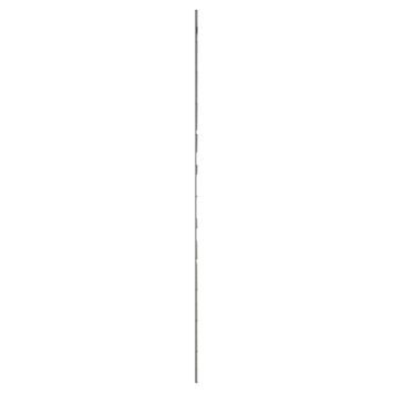 Gaaspaneel verzinkt 180 x 75 cm