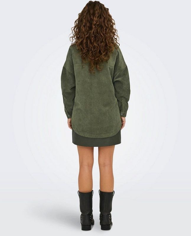 Only - JANINE-RAI - Blouse - Effen - Corduroy - Oversized