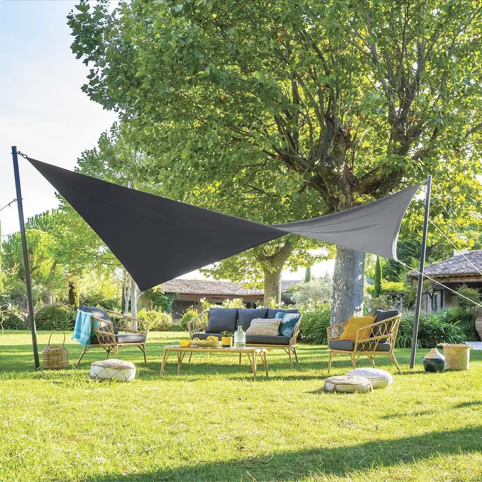 Hesperide Schaduwdoek Shae - rechthoekig - grijs - 3 x 4 m