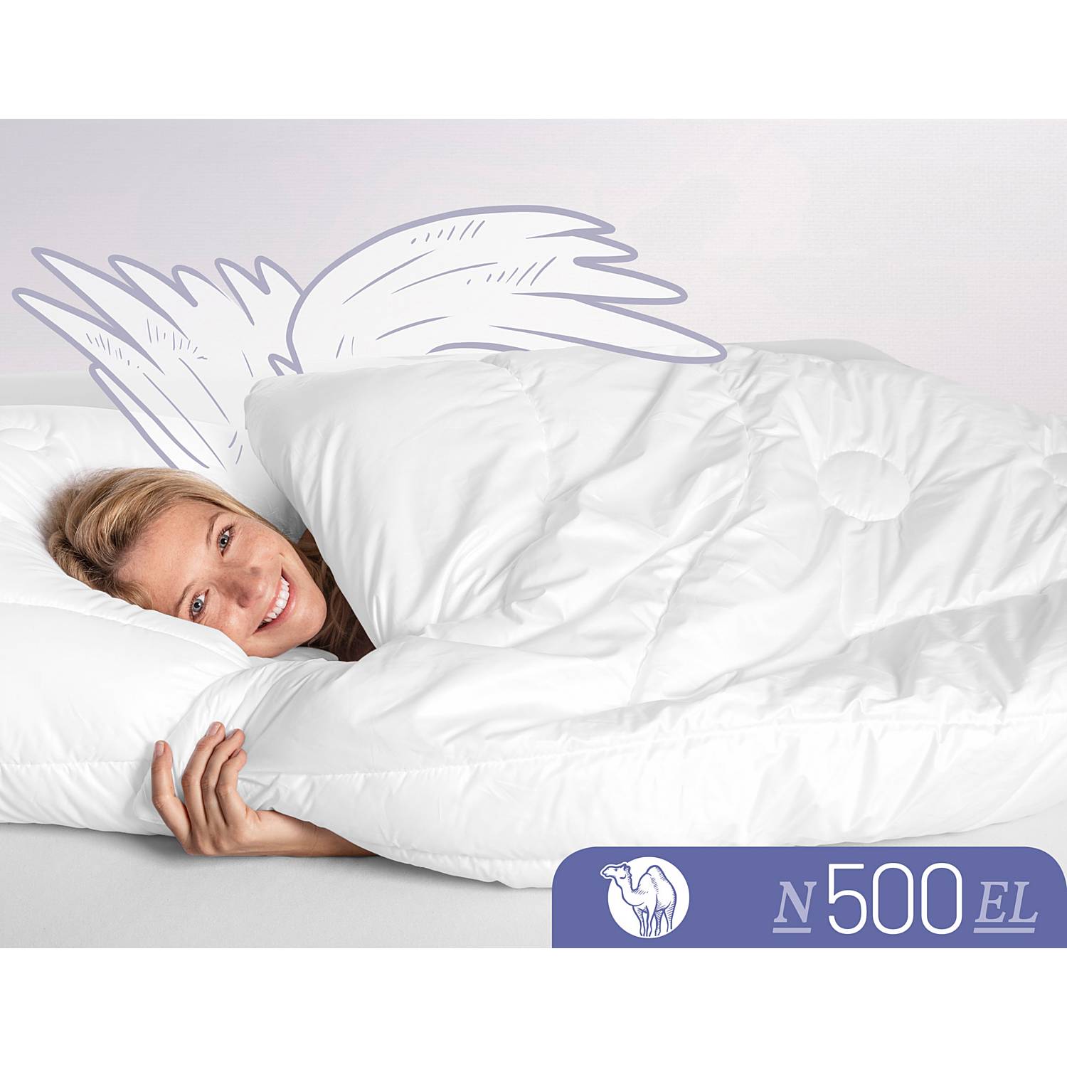 Schlafstil Leichtsteppbett N500