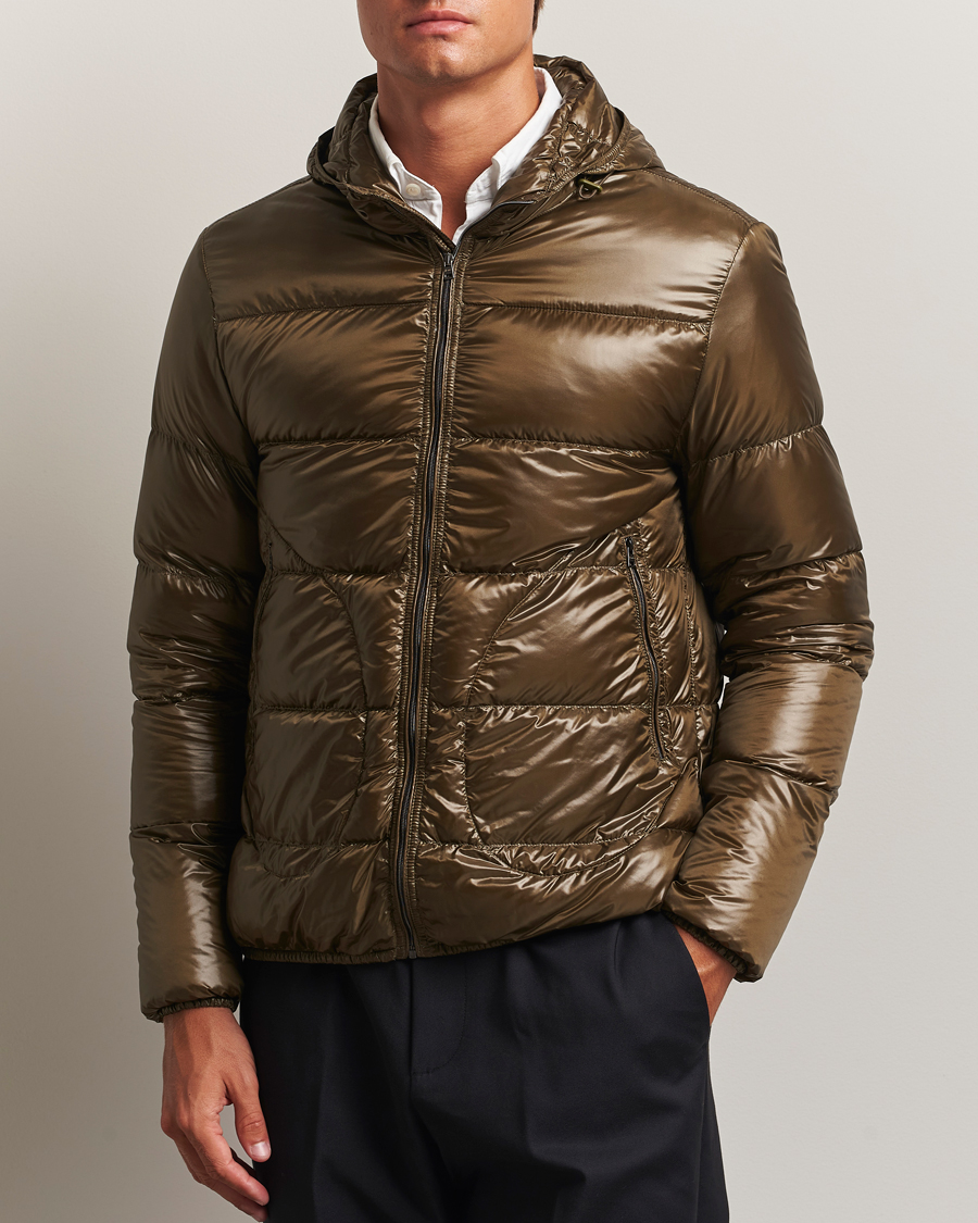 Herno Piumino Nylon Bomber Military