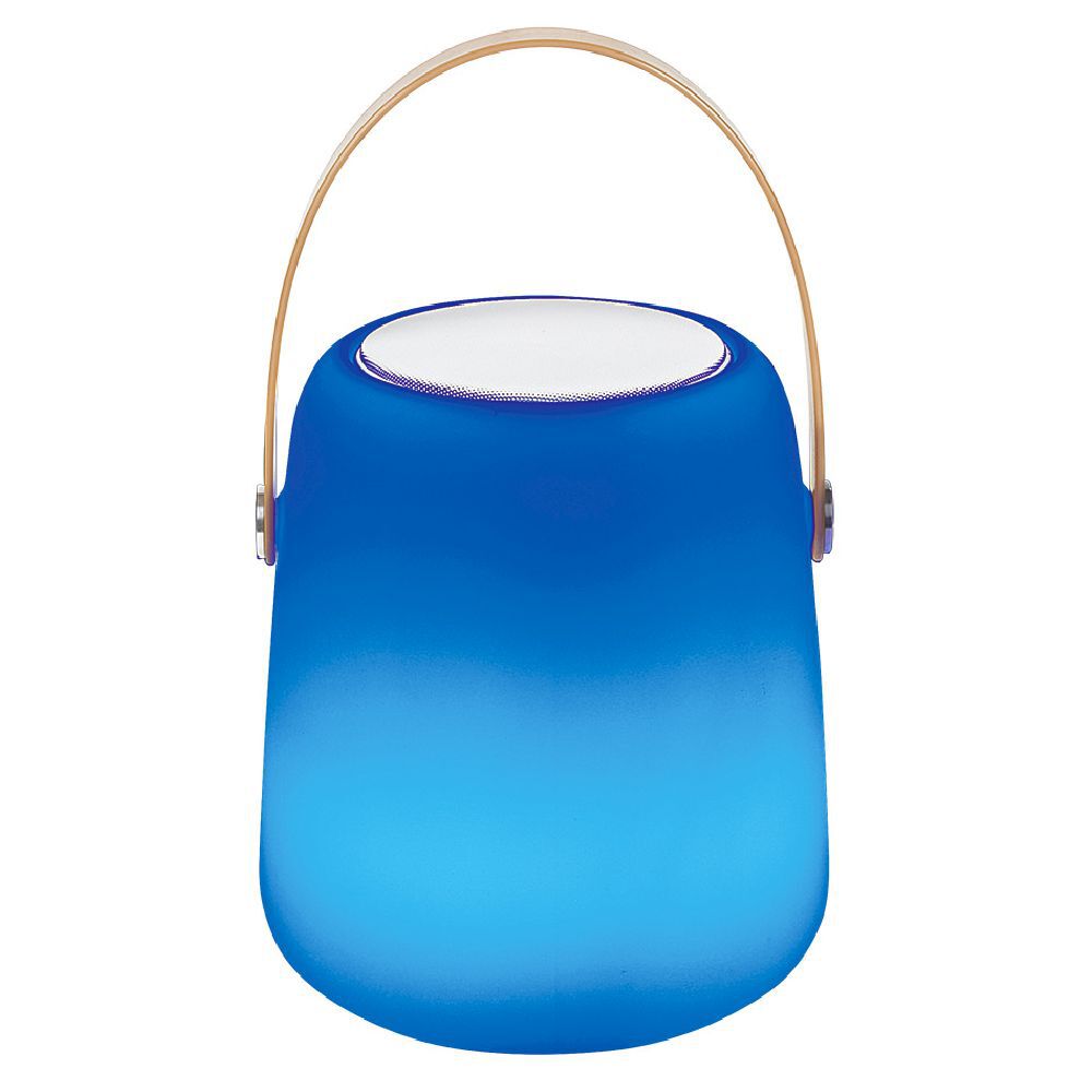 Enceinte lumineuse nomade change de couleurs