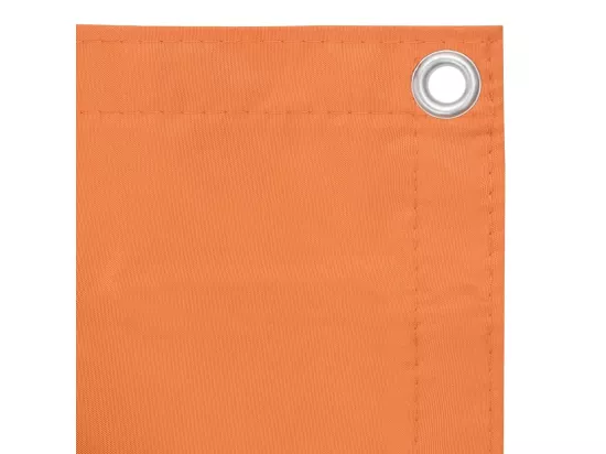 Écran de balcon Orange 90x600 cm Tissu Oxford