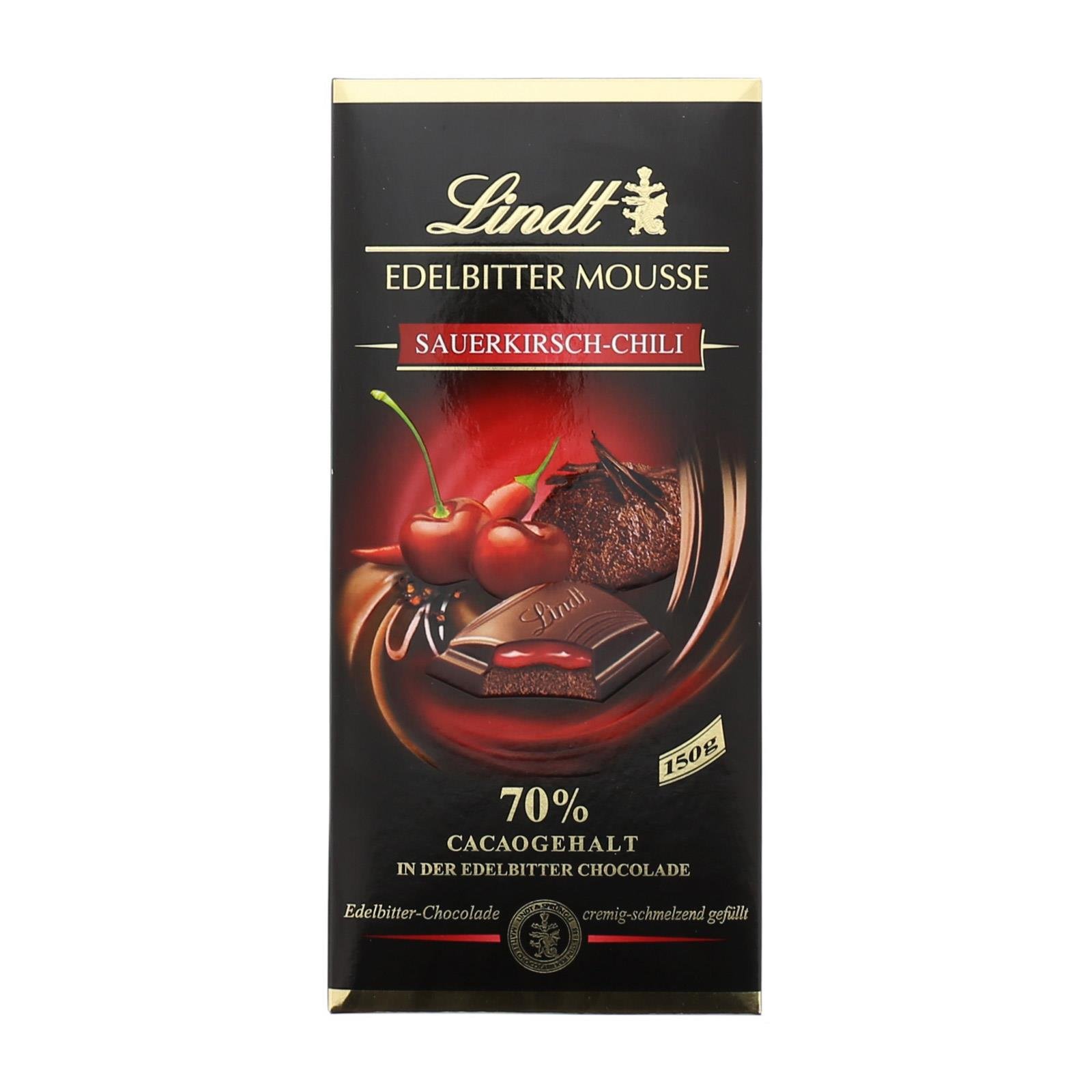 Lindt Edelbitter Mousse Sauerkirsch-Chili