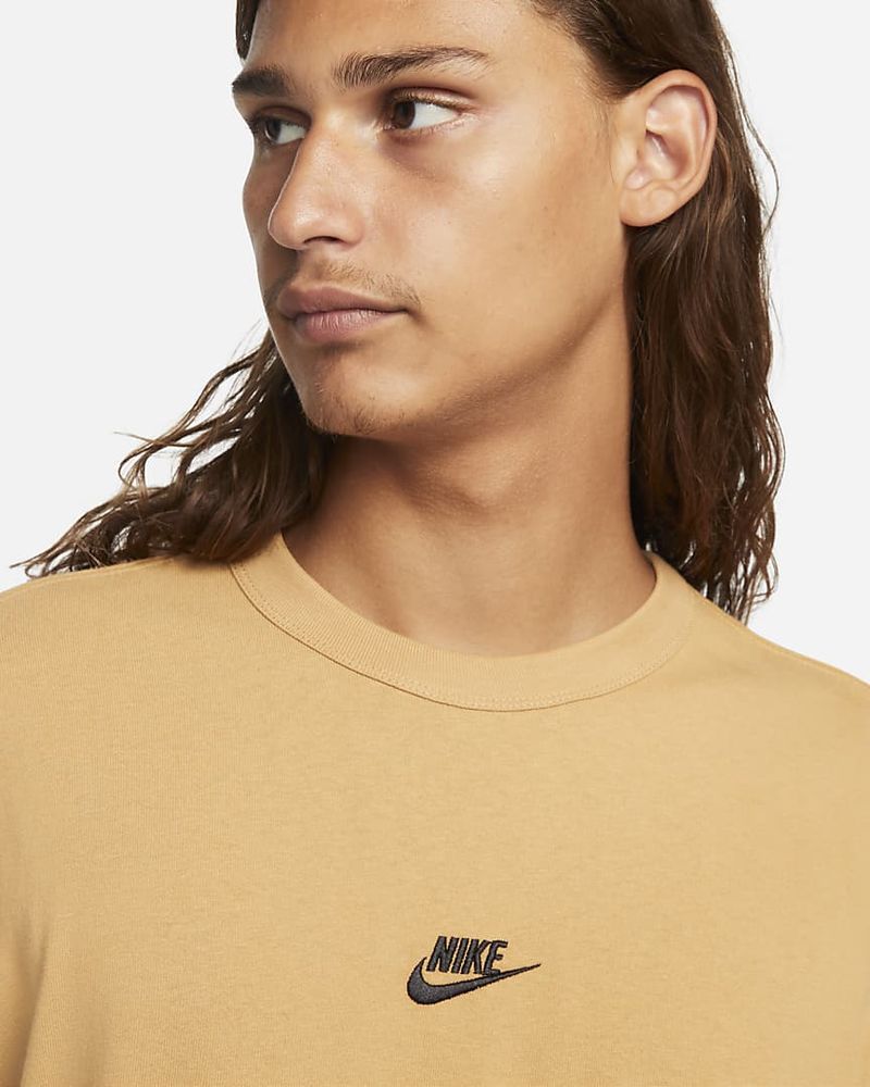 T-shirt Nike Sportswear Premium Essentials Orange pour homme