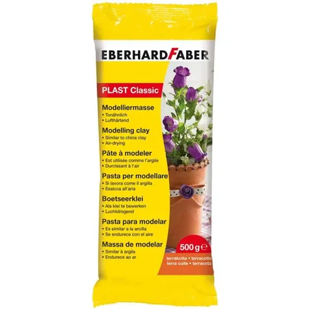 Eberhard Faber Plast classic 500gr terrakotta