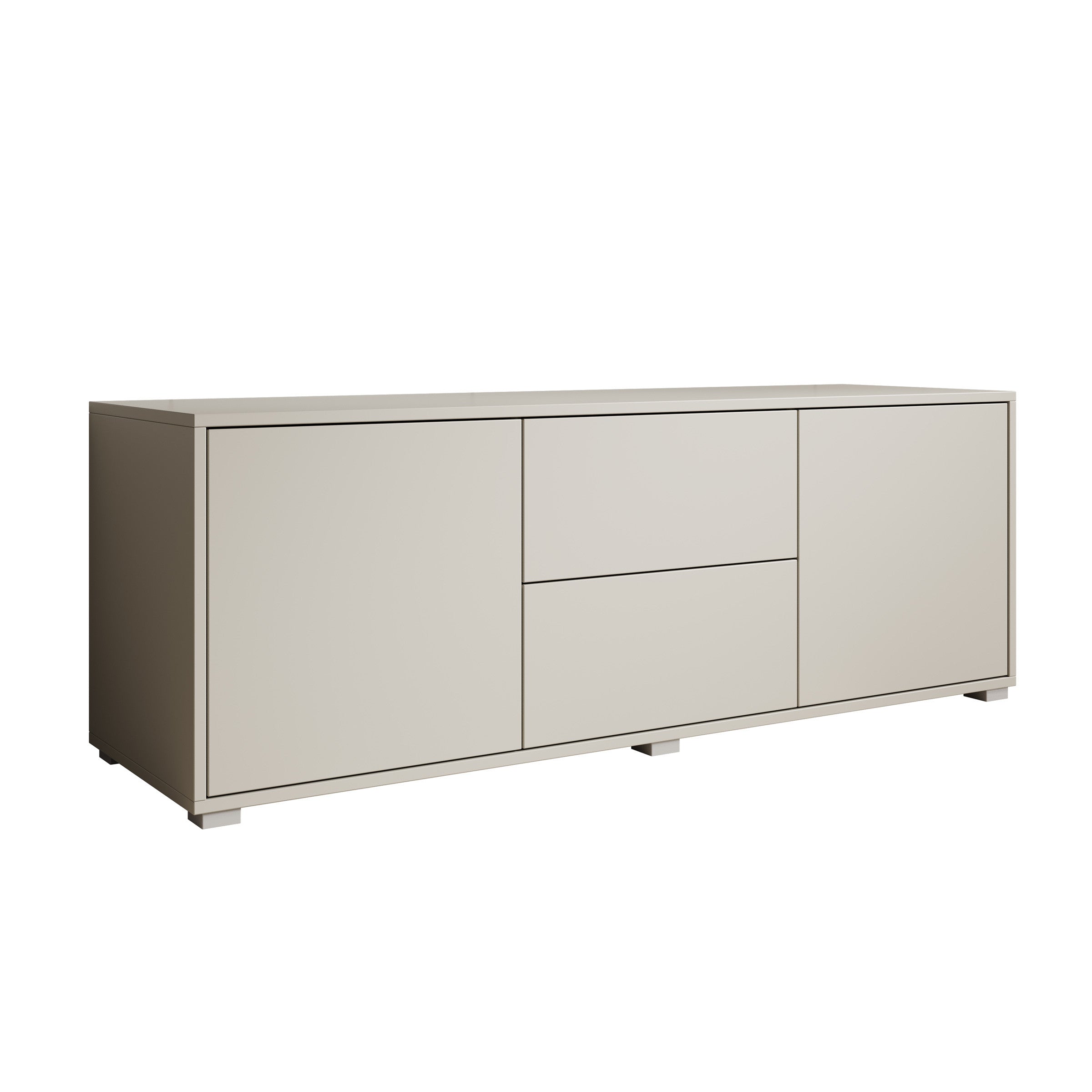 Meubella - TV-Meubel Gideon - Beige - 141 cm