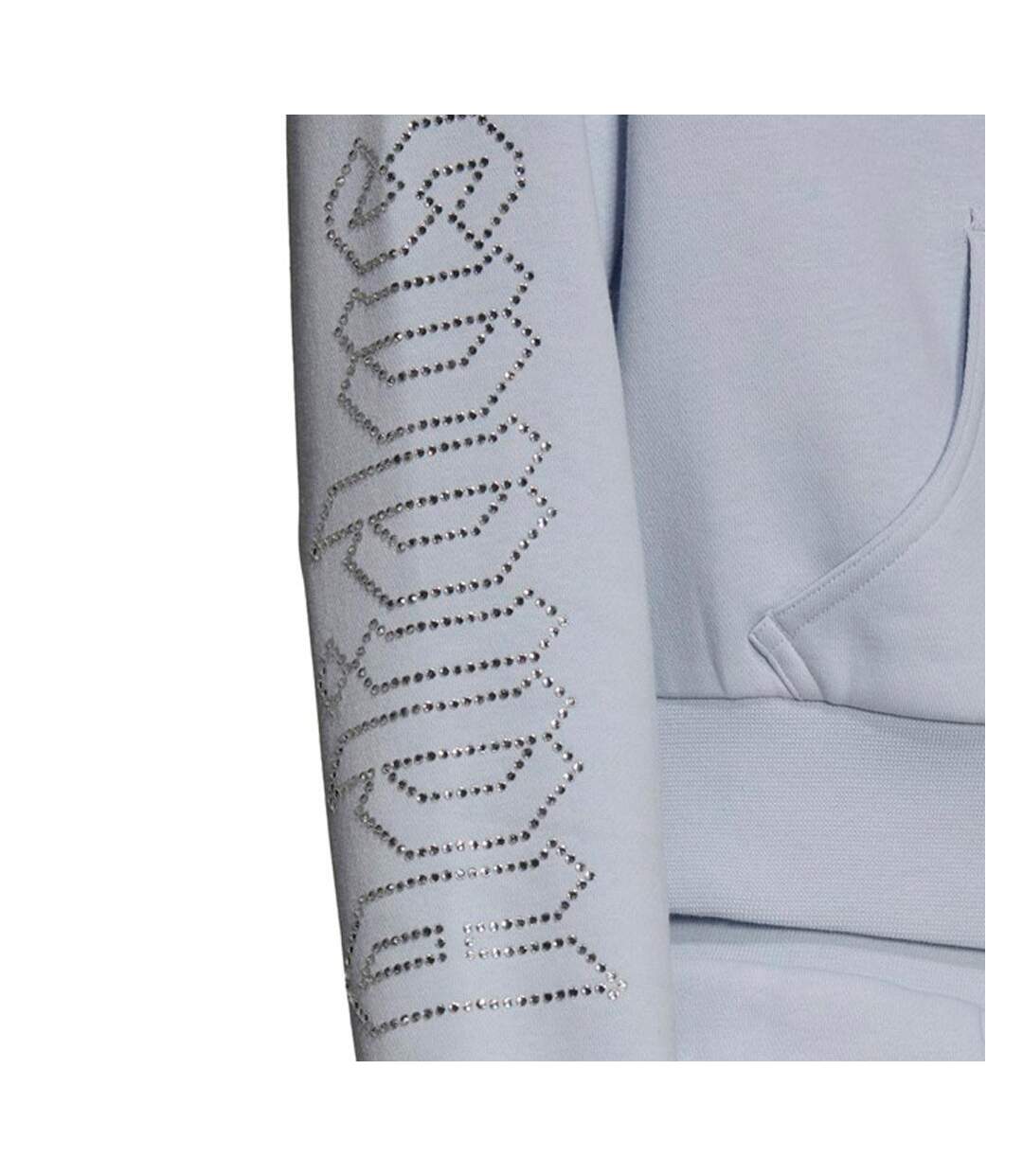 Veste de survêtement Bleu Femme Adidas Cropped Tt