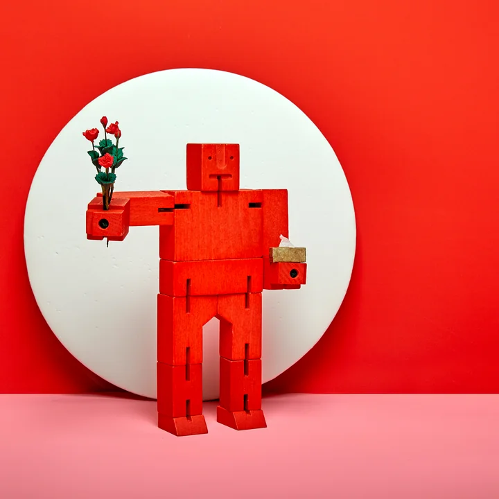 Areaware - Cubebot, klein, blau