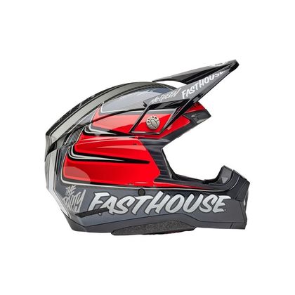 Casque cross Bell MOTO-10 SPHERICAL FASTHOUSE DITD 2025 - Rouge