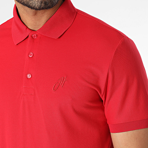 Polo Manches Courtes Rouge