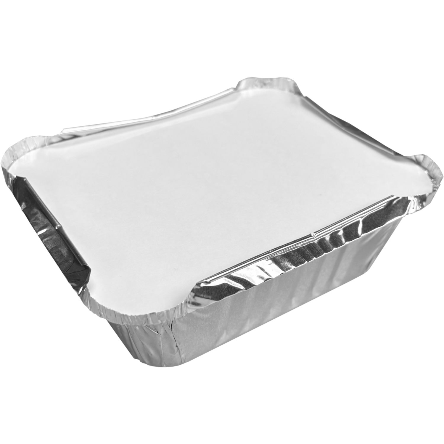 Depa Bak, Aluminium, 450ml, opstaande rand, incl. deksel, 142x116x41mm, zilver