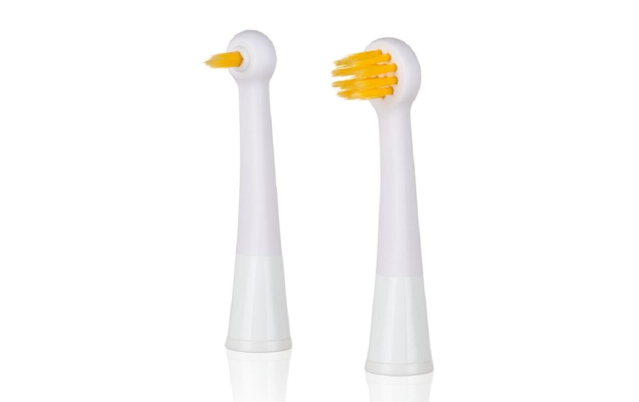 Zahnbürstenkopf Bacterio Target & Focus 2 StückErsatzbürsten für Edel + White Zahnbürste Generation 8 Winner
