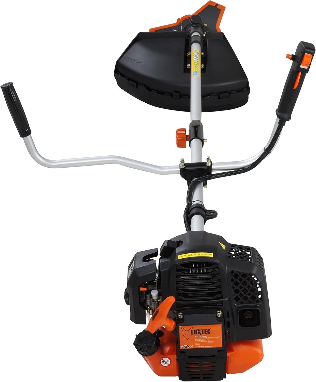 FUXTEC Benzin Motorsense FX-MS152 mit 52 cc, 2in1 Multitool , Profi-Tragegurt und 3 PS Leistung Trimmer Rasentrimmer Freischneider fs Faden 2-Takt, getestet in der Oberklasse mit Note 1,4 Easy Starter