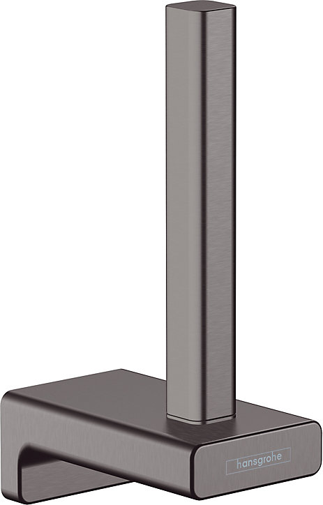Réserve porte rouleau papier toilette mural gun metal Addstoris Hansgrohe