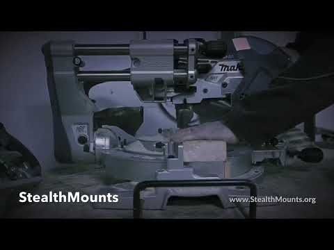 StealthMounts BM-MK18-6 Accuhouder voor Makita 18V LXT - Zwart- 6-pack