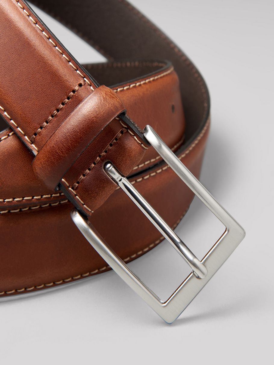 Ceinture en croute de cuir