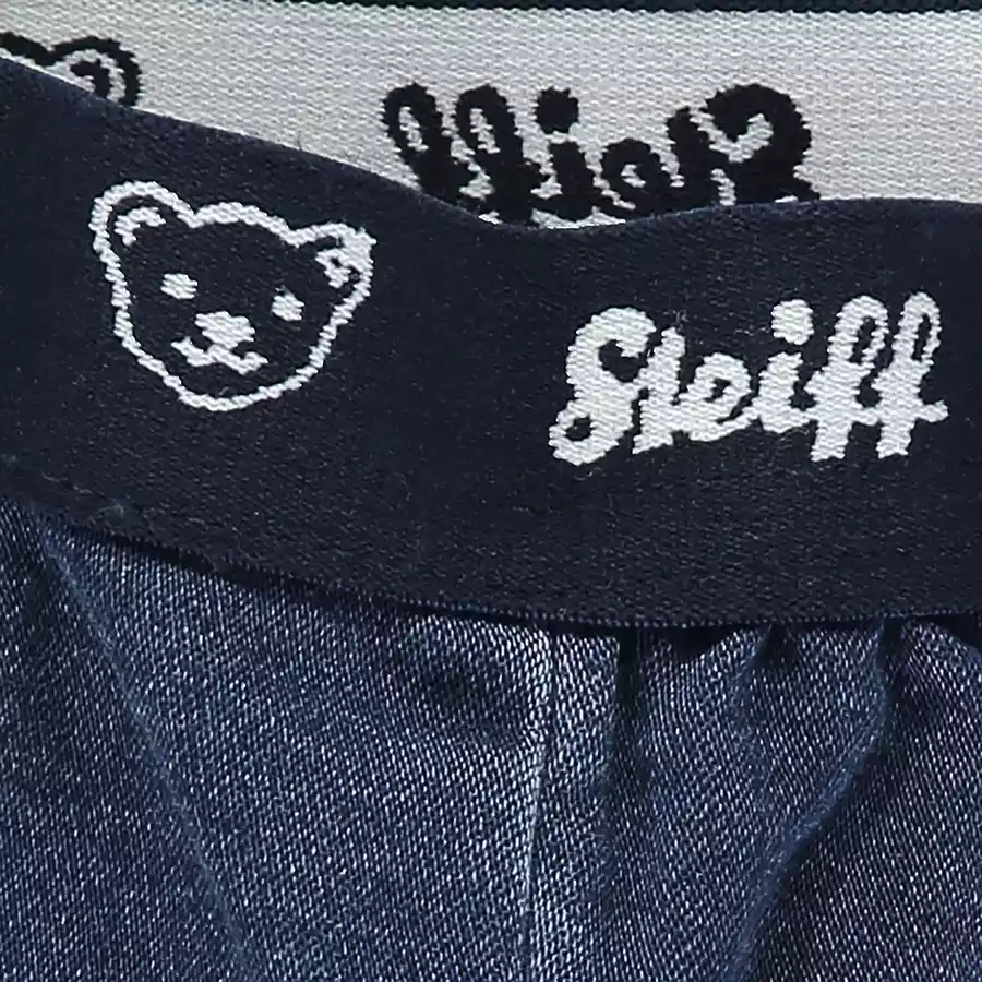 Steiff Jeansshorts, ensign blue