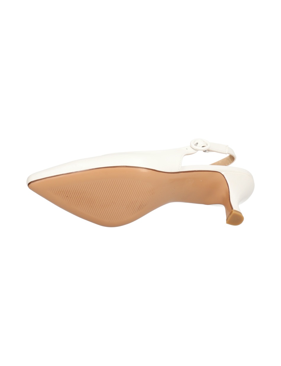 Glattleder Slingpumps