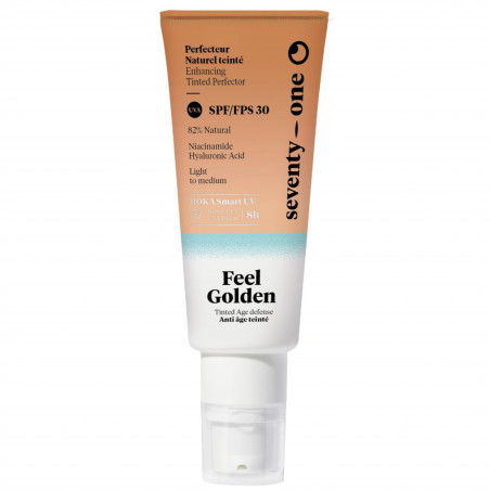 SeventyOne Percent Feel Golden SPF30 - Perfecteur naturel teinté
