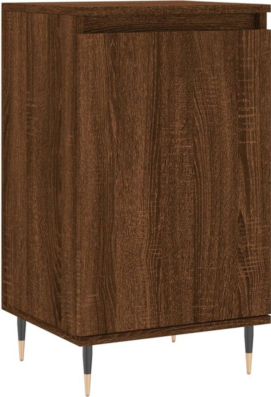 Dressoir - Hout - Metalen Poten - 2 Vakken