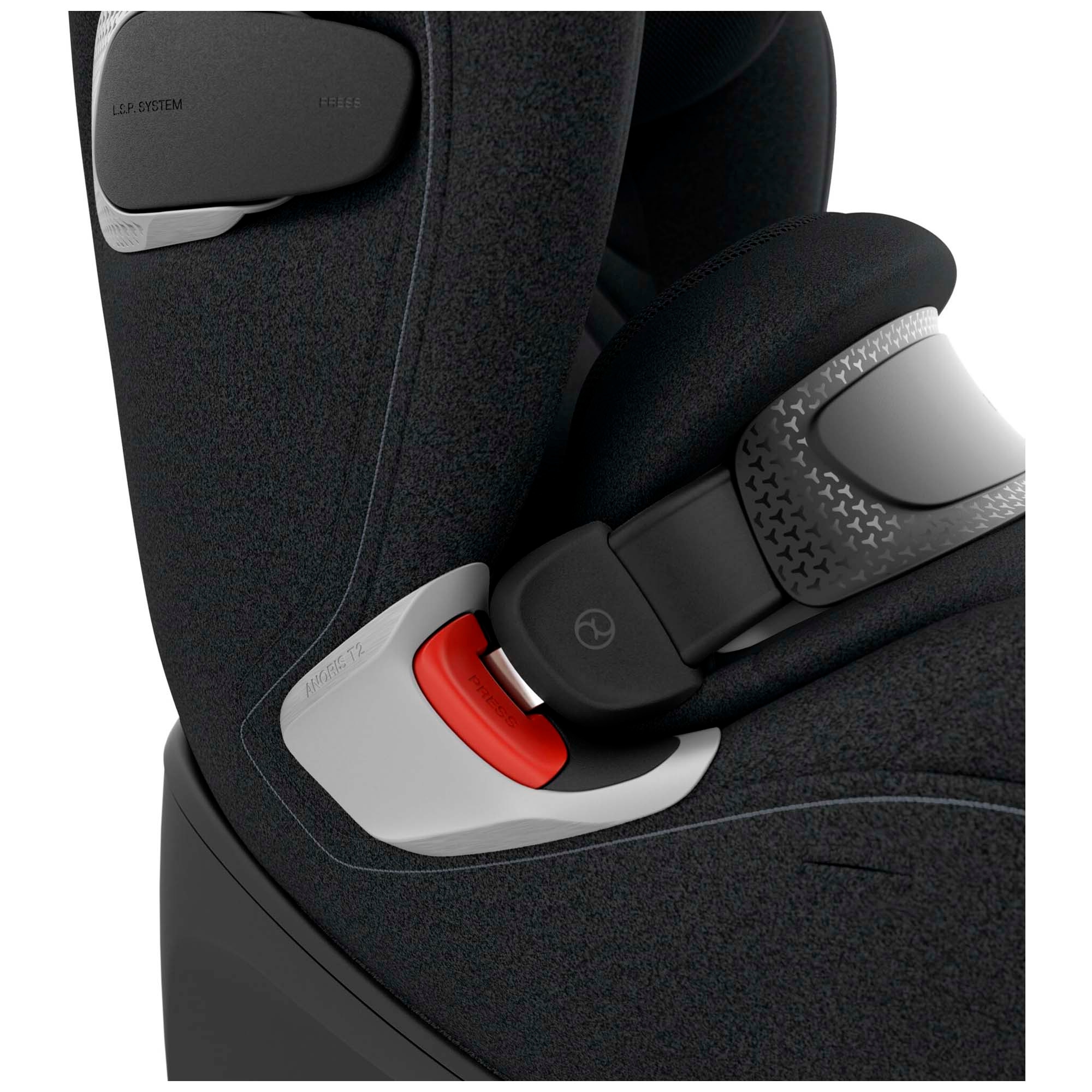 Cybex Anoris T2 i-Size Plus zwart - isofix autostoelen - Prénatal