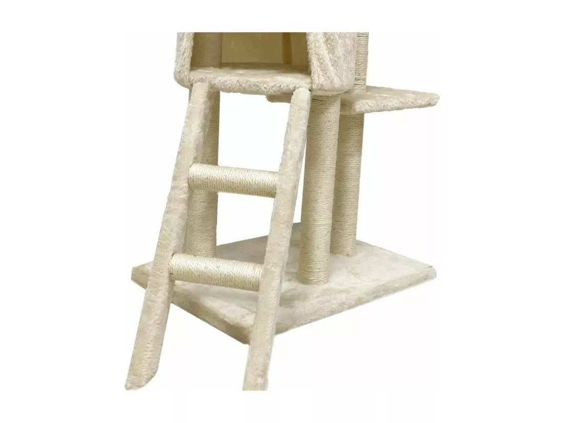 Arbre à chat 79 x 34 x 138 cm - Beige
