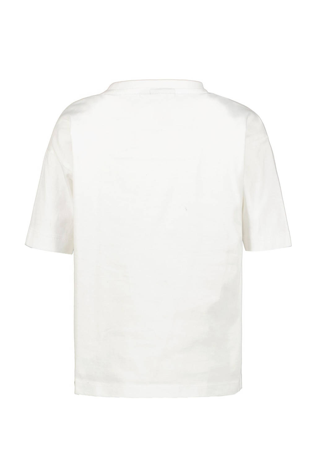 Garcia T-shirt met printopdruk wit