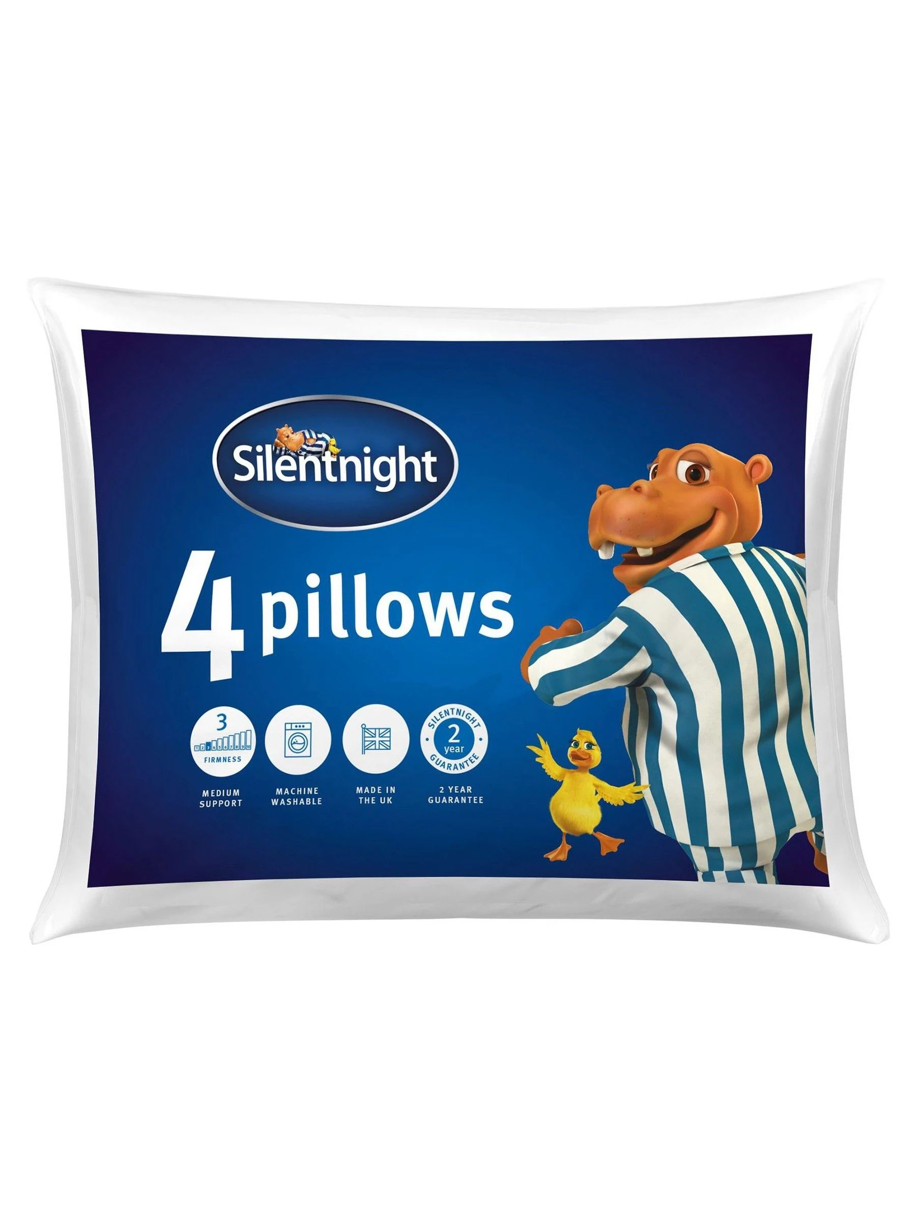 Silentnight Essentials - 4 Kussens