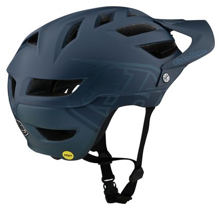 Casque Troy Lee Designs A1 Mips Classic Slate Bleu